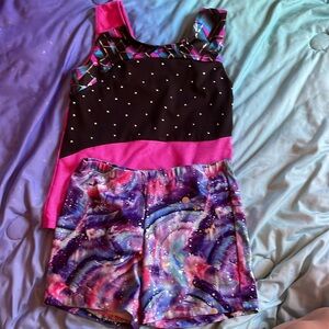 Girl’s Danskin Dance Outfit size 10/12